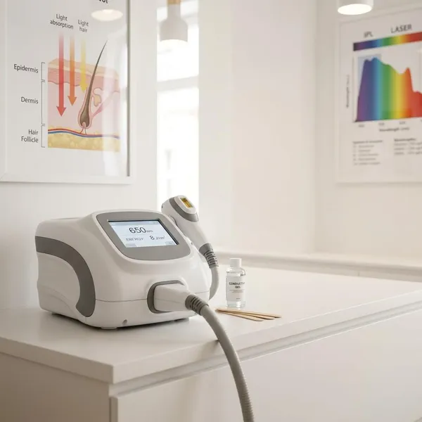 IPL vs laser wavelengths