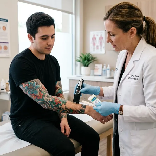 permanent hair removal with tattoos