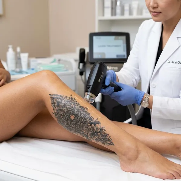 Can you remove hair around a tattoo?