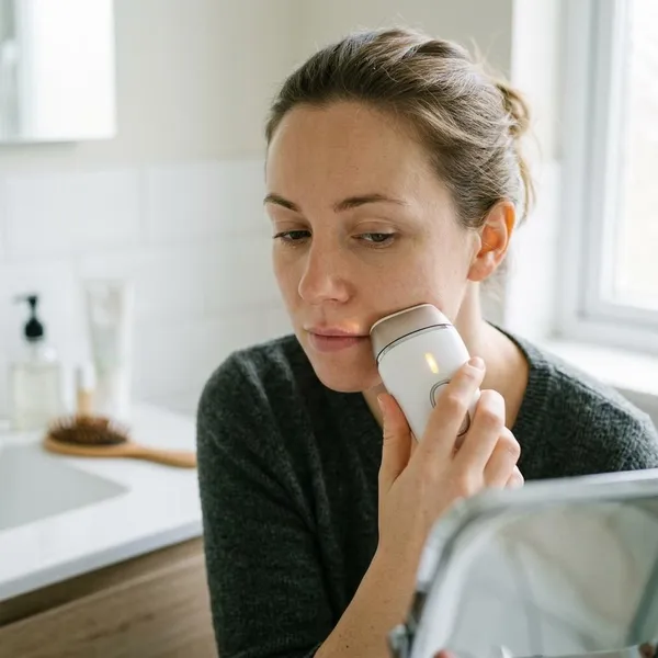 How to use IPL on the upper lip